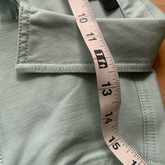 Talbots Denim Jean Jacket in Mint Color- Size L - Picture 9 of 10